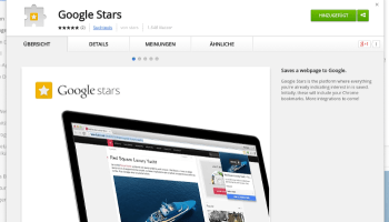 Расширение Google Stars утекло в сеть