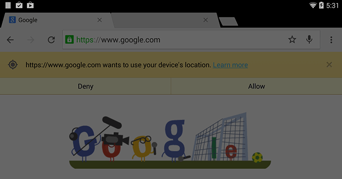 Google Chrome и Android L