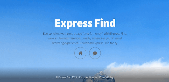 Express Find — рекламный троян, который встраивается в Google Chrome