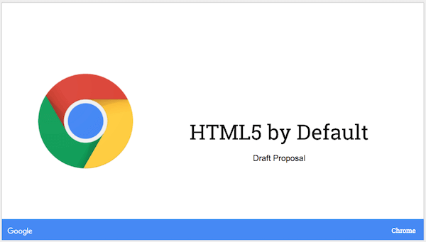 Google Chrome откажется от Flash-контента по умолчанию. Часть 3