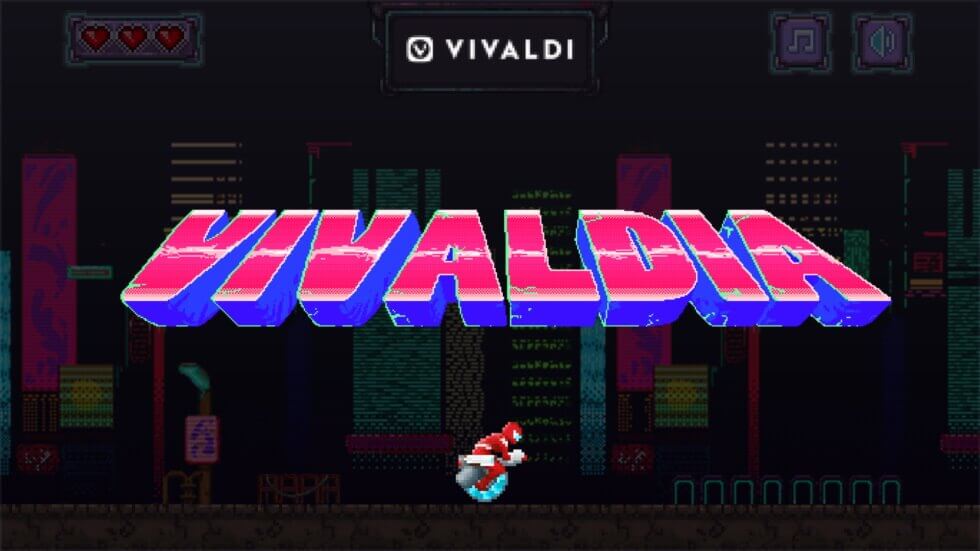 Vivaldia — новая игра в стиле 80-х от создателей браузера Vivaldi